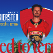 Florida Panthers Agree to Terms with Defenseman Matt Kiersted to a One-Year, Two-Way Contract