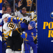 buffalo sabres boston bruins recap zach benson jason zucker