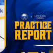 buffalo sabres practice updates jordan greenway ryan johnson