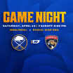 buffalo sabres at florida panthers game night april 13 2024 how to watch players to watch