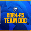 buffalo sabres 2024-25 team dog audie