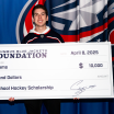 blue jackets foundation high school hockey scholarship nash williams