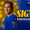 buffalo sabres sign ryan mcleod contract