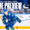 Canucks Continue Homestand with Ducks in Town on Thursday Night