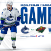 Game Notes: Canucks at Wild