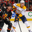 Flames Frustrated By Predators