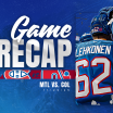 Game Recap 11-29-25