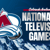 NHL Announces Avalanche's National Broadcast Schedule