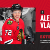 RELEASE: Blackhawks Sign Alex Vlasic to Six-Year Contract Extension