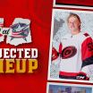 Projected Lineup: March 17 at Columbus 