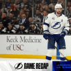 Recap: Tampa Bay Lightning, Los Angeles Kings