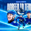 CANUCKS AGREE TO TERMS WITH AATU RÄTY ON A TWO-YEAR CONTRACT EXTENSION 