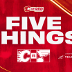 5 Things - Flames vs. Blues 05.12.24