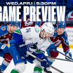 Canucks Travel to Denver to Face Avalanche