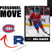 Marc Del Gaizo recalled from Laval Rocket