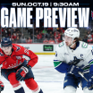 Canucks Look to Continue Building Momentum in Sunday Morning Matchup Against Capitals