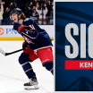 blue jackets sign kent johnson to three year contract