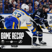 Recap: Buffalo Sabres 6, Tampa Bay Lightning 2