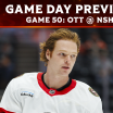Halliday draws in as Senators wrap up road trip in Nashville