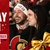 Sens Set-up: Holiday Celebration vs Pittsburgh Penguins