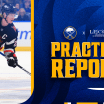 buffalo sabres practice updates rasmus dahlin jordan greenway 