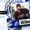 Lightning select defenseman Everett Baldwin with 151st overall pick in 2025 NHL Draft