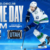 Game Notes: Canucks at Utah