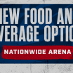 blue jackets announce new food and beverage options for 2024 25 season