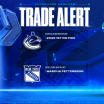 CANUCKS ACQUIRE A CONDITIONAL 1ST ROUND PICK FROM THE RANGERS