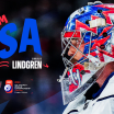 Charlie Lindgren to Represent United States at 2024 IIHF World Championship