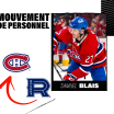 Samuel Blais rappelé du Rocket de Laval