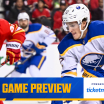 buffalo sabres calgary flames preview lineup starting goalie march 24 2024