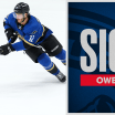 blue jackets sign forward owen sillinger to one year contract