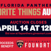 Florida Panthers to Auction ‘Players Favorite Things’ Baskets with All Proceeds Benefiting the Florida Panthers Foundation