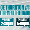 Game Preview: Joe Thornton #19 Retirement Celebration