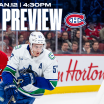 Canucks Begin Second-Half of Road Trip in Montreal on Monday Night