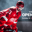 Red Wings announce updated start time to 8:00 pm for opening night on Thursday, Oct. 10 vs. Penguins at Little Caesars Arena