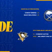 buffalo sabres pittsburgh penguins trade connor clifton conor timmins isaac belliveau 