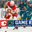 Calgary Flames San Jose Sharks game recap April 9