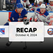 NHL preseason roundup October 4 2024