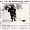 Wayne Gretzky hockey greatness started on backyard rink 