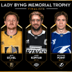 Jack Eichel Anze Kopitar Brayden Point 2025 finalists Lady Byng Trophy