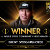 Brent Dodginghorse wins 2025 O'Ree Community Hero Award in Canada