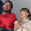 Taylor Swift Travis Kelce attend Game 4 Stanley Cup Final