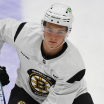 James Hagens eager to challenge for roster spot with Boston