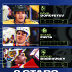 Dorofeyev, Pinto, Bobrovsky named NHL 3 Stars of Week October 13, 2025