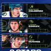 Celebrini, Cooley, J. Hughes named NHL 3 Stars of Week October 27, 2025