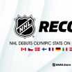 NHL debuts Olympic stats website