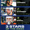Kaprizov, Kucherov, Dostal named NHL 3 Stars of Week January 26, 2026