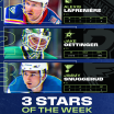 Lafreniere, Oettinger, Snuggerud named NHL 3 Stars of Week March 16, 2026